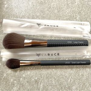 New Laruce Large Powder and Small Light Powder Make Up Brushes